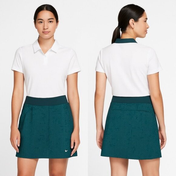 Nike Golf Teal Green Skort - Picture 1 of 9